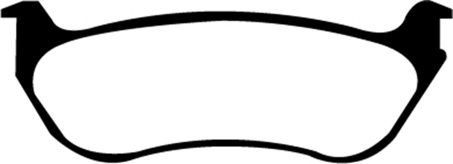 EBC Brakes DP21626 Greenstuff 2000 Series Sport Brake Pads; FMSI Pad No. D690; - Truck Part Superstore