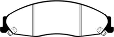 EBC Brakes DP21645 Greenstuff 2000 Series Sport Brake Pads - Truck Part Superstore
