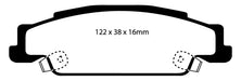 EBC Brakes DP21646 Greenstuff 2000 Series Sport Brake Pads - Truck Part Superstore