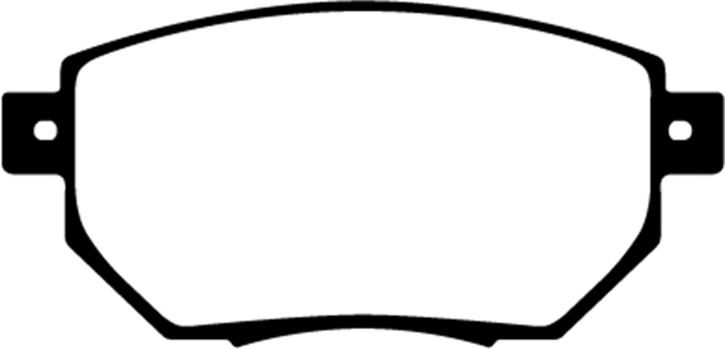 EBC Brakes DP21659 Greenstuff 2000 Series Sport Brake Pads - Truck Part Superstore