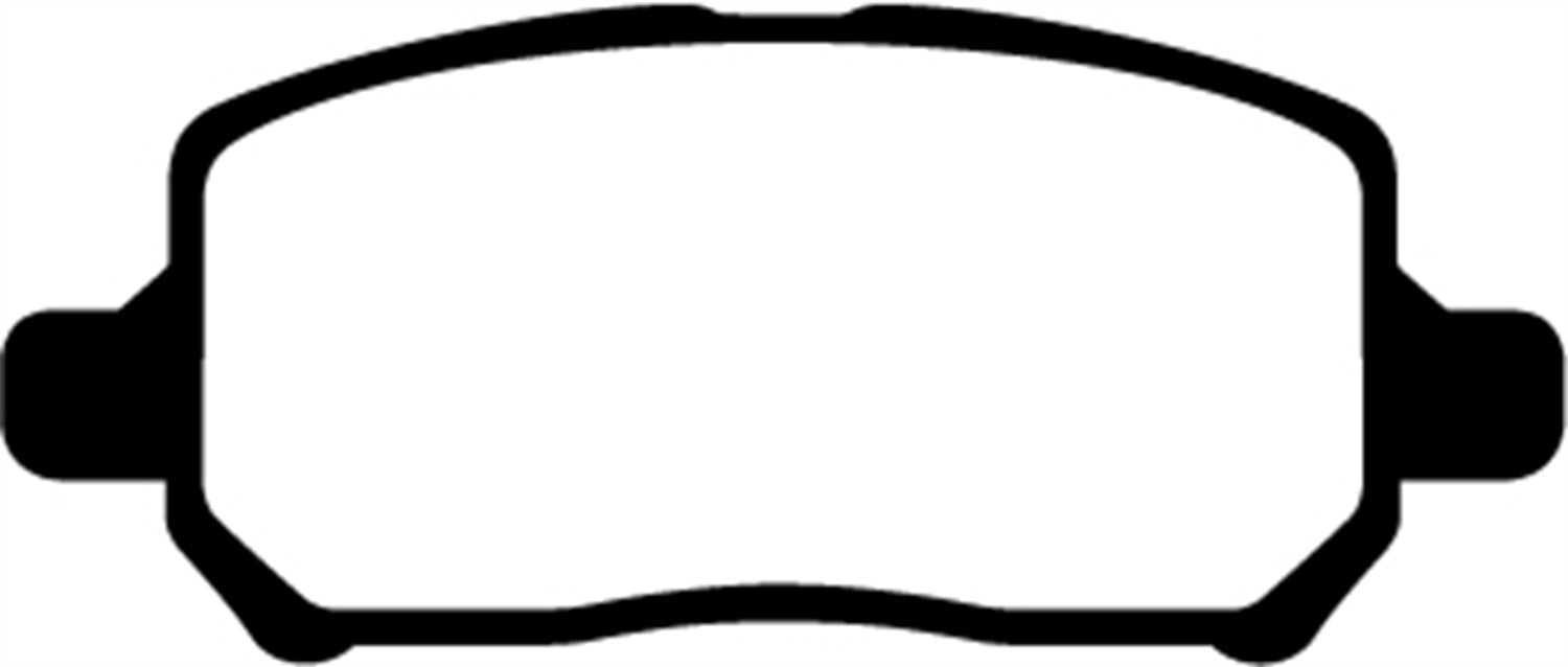 EBC Brakes DP21660 Greenstuff 2000 Series Sport Brake Pads - Truck Part Superstore