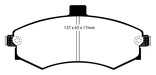 EBC Brakes DP21670 Greenstuff 2000 Series Sport Brake Pads - Truck Part Superstore