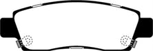 EBC Brakes DP21672 Greenstuff 2000 Series Sport Brake Pads - Truck Part Superstore
