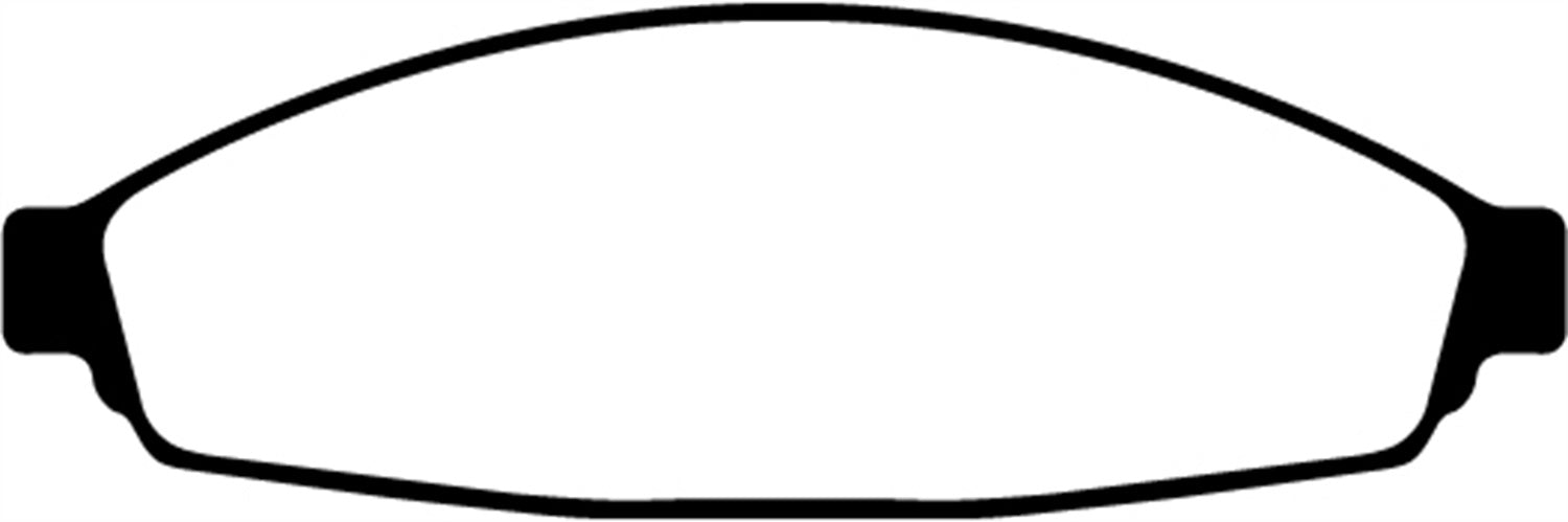 EBC Brakes DP21676 Greenstuff 2000 Series Sport Brake Pads - Truck Part Superstore