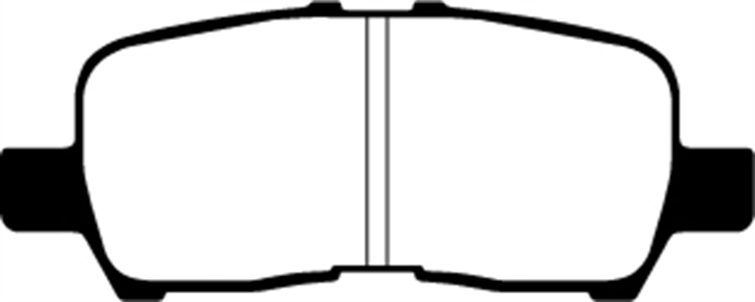 EBC Brakes DP21684 Greenstuff 2000 Series Sport Brake Pads - Truck Part Superstore