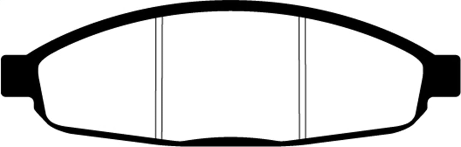 EBC Brakes DP21688 Greenstuff 2000 Series Sport Brake Pads - Truck Part Superstore