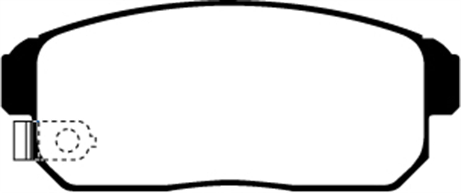 EBC Brakes DP21691 Greenstuff 2000 Series Sport Brake Pads - Truck Part Superstore