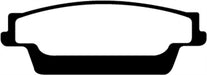 EBC Brakes DP21693 Greenstuff 2000 series is a high friction pad designed to improve stopping power - Truck Part Superstore