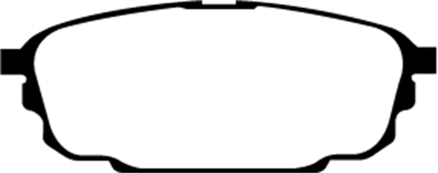EBC Brakes DP21700 Greenstuff 2000 Series Sport Brake Pads - Truck Part Superstore