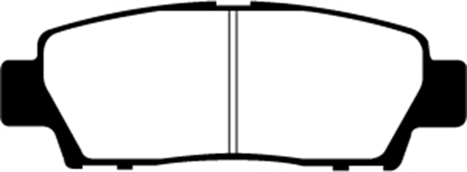EBC Brakes DP21714 Greenstuff 2000 Series Sport Brake Pads - Truck Part Superstore