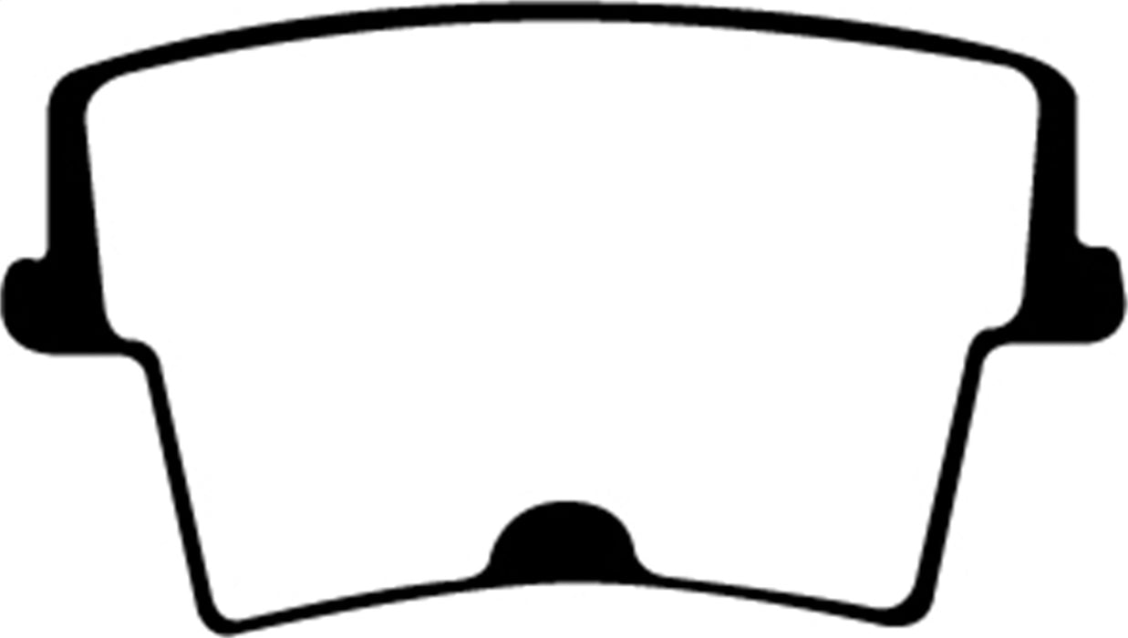 EBC Brakes DP21722 Greenstuff 2000 Series Sport Brake Pads - Truck Part Superstore