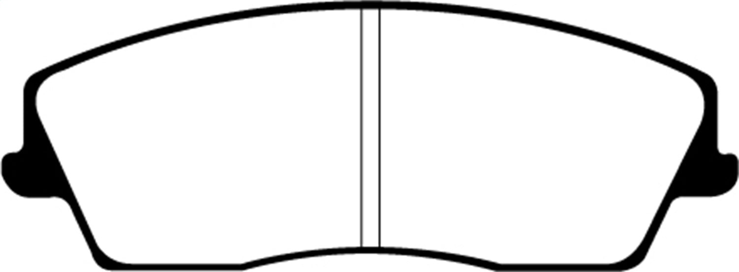 EBC Brakes DP21723 Greenstuff 2000 Series Sport Brake Pads - Truck Part Superstore