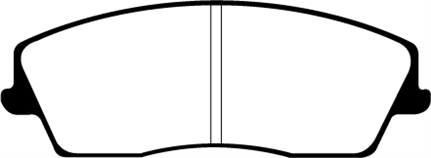 EBC Brakes DP21723 Greenstuff 2000 Series Sport Brake Pads - Truck Part Superstore