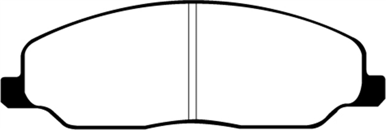 EBC Brakes DP21740 Greenstuff 2000 Series Sport Brake Pads - Truck Part Superstore