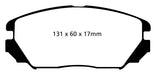 EBC Brakes DP21757 Greenstuff 2000 Series Sport Brake Pads - Truck Part Superstore