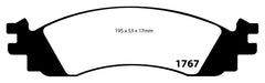 EBC Brakes DP21767 Greenstuff 2000 Series Sport Brake Pads - Truck Part Superstore