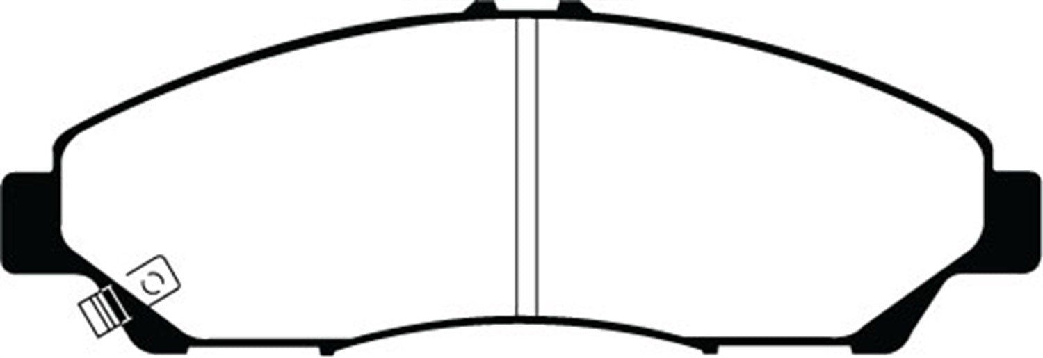 EBC Brakes DP21801 Greenstuff 2000 Series Sport Brake Pads - Truck Part Superstore