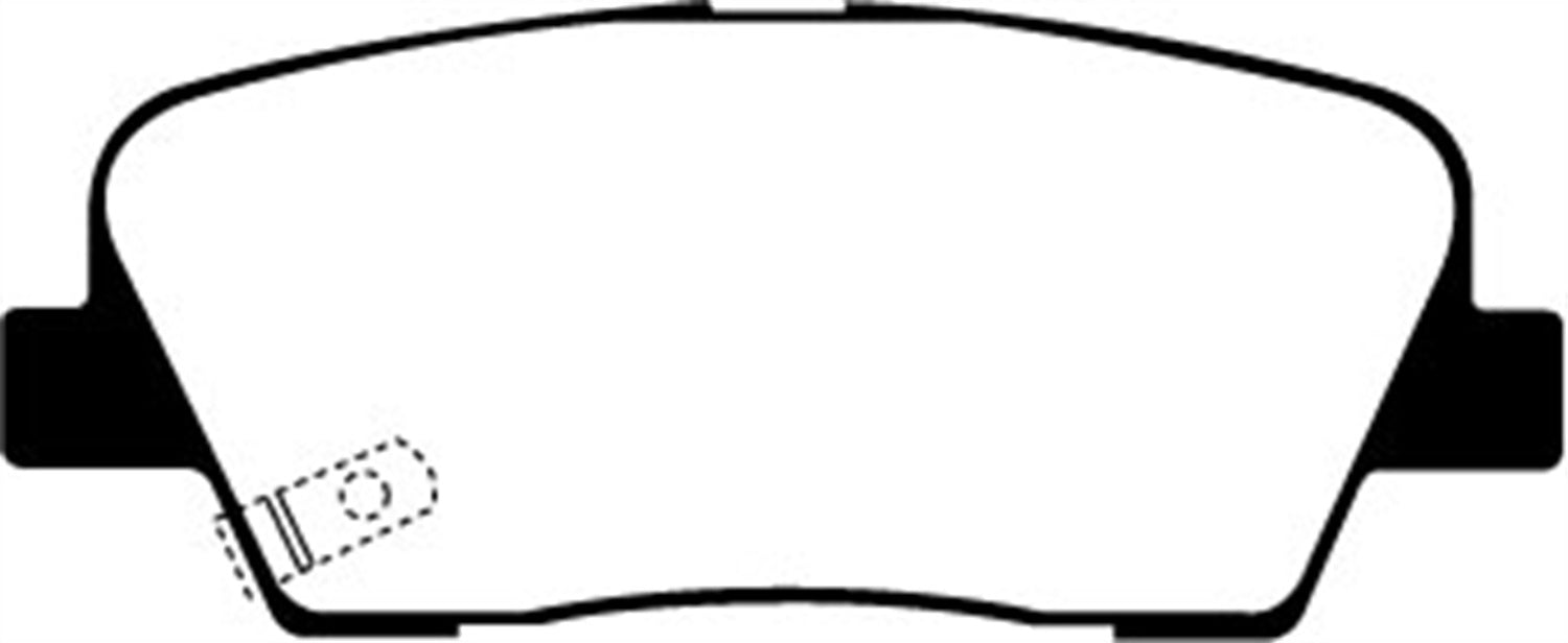 EBC Brakes DP21806 Greenstuff 2000 Series Sport Brake Pads - Truck Part Superstore