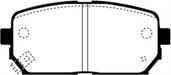 EBC Brakes DP21810 Greenstuff 2000 Series Sport Brake Pads; FMSI Pad No. D1296; - Truck Part Superstore