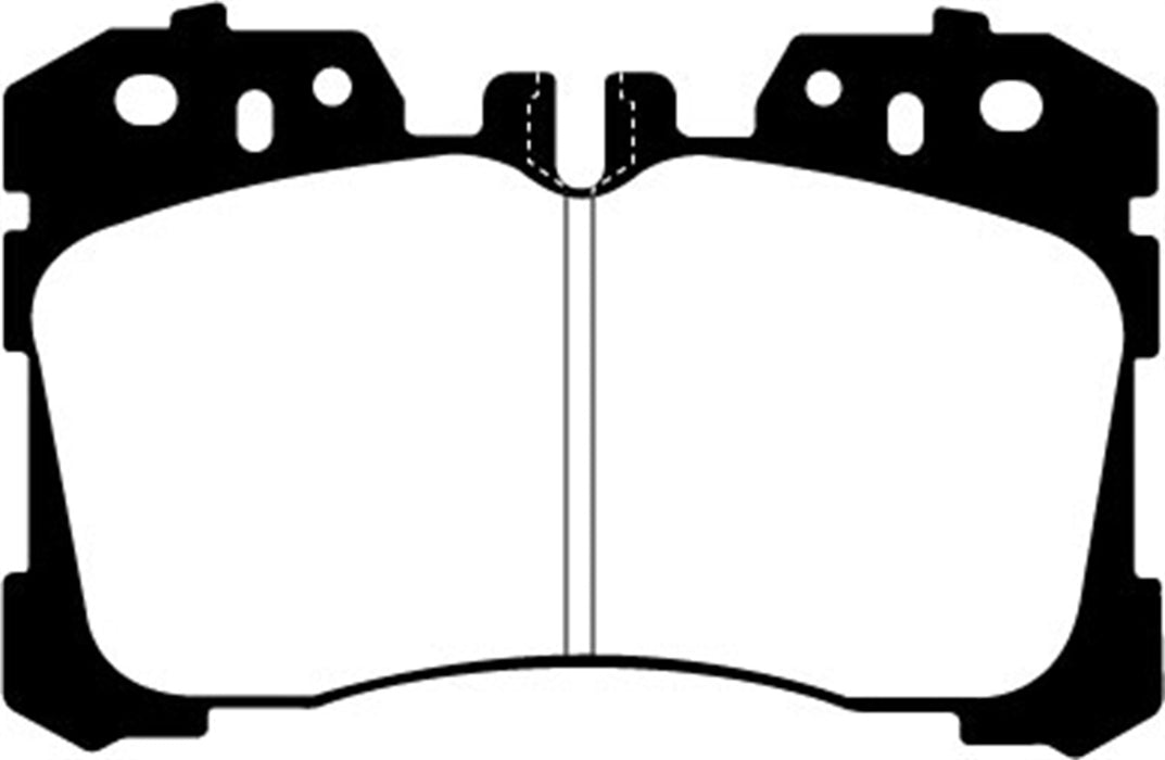 EBC Brakes DP21811 Greenstuff 2000 Series Sport Brake Pads - Truck Part Superstore