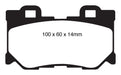 EBC Brakes DP21824 Greenstuff 2000 Series Sport Brake Pads - Truck Part Superstore