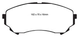EBC Brakes DP21828 Greenstuff 2000 Series Sport Brake Pads - Truck Part Superstore