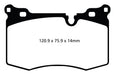 EBC Brakes DP21854 Greenstuff 2000 Series Sport Brake Pads - Truck Part Superstore