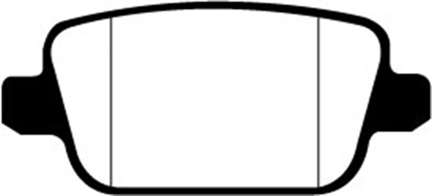 EBC Brakes DP21933 Greenstuff 2000 Series Sport Brake Pads - Truck Part Superstore