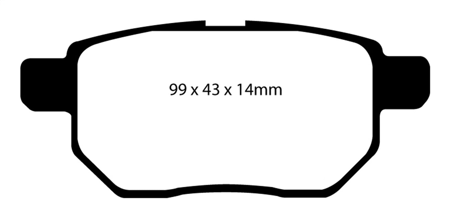 EBC Brakes DP21947 Greenstuff 2000 Series Sport Brake Pads - Truck Part Superstore