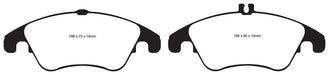 EBC Brakes DP21991 Greenstuff 2000 Series Sport Brake Pads - Truck Part Superstore