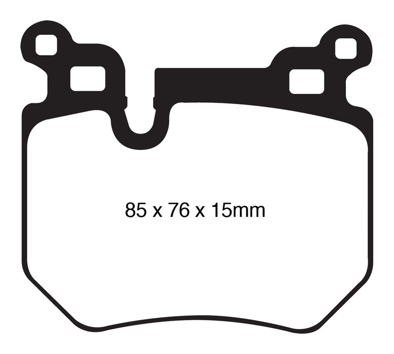 EBC Brakes DP21996 Greenstuff 2000 Series Sport Brake Pads - Truck Part Superstore