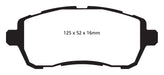 EBC Brakes DP22002 Greenstuff 2000 Series Sport Brake Pads - Truck Part Superstore