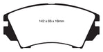 EBC Brakes DP22014 Greenstuff 2000 Series Sport Brake Pads - Truck Part Superstore