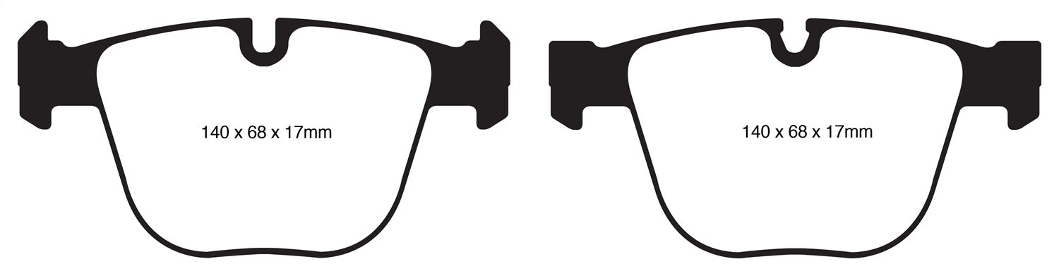 EBC Brakes DP22020 Greenstuff 2000 Series Sport Brake Pads - Truck Part Superstore
