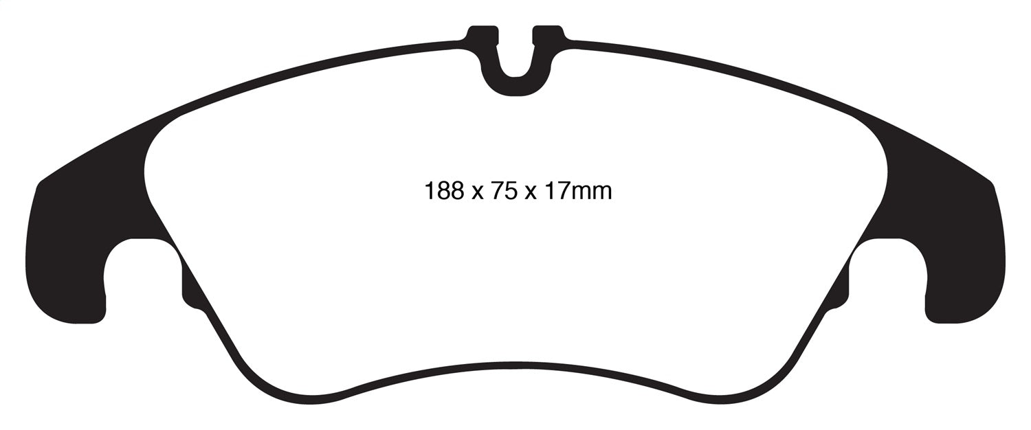 EBC Brakes DP22022 Greenstuff 2000 Series Sport Brake Pads - Truck Part Superstore