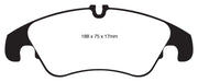 EBC Brakes DP22022 Greenstuff 2000 Series Sport Brake Pads - Truck Part Superstore