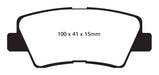 EBC Brakes DP22031 Greenstuff 2000 Series Sport Brake Pads - Truck Part Superstore