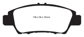 EBC Brakes DP22041 Greenstuff 2000 Series Sport Brake Pads - Truck Part Superstore