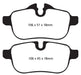 EBC Brakes DP22046 Greenstuff 2000 Series Sport Brake Pads - Truck Part Superstore