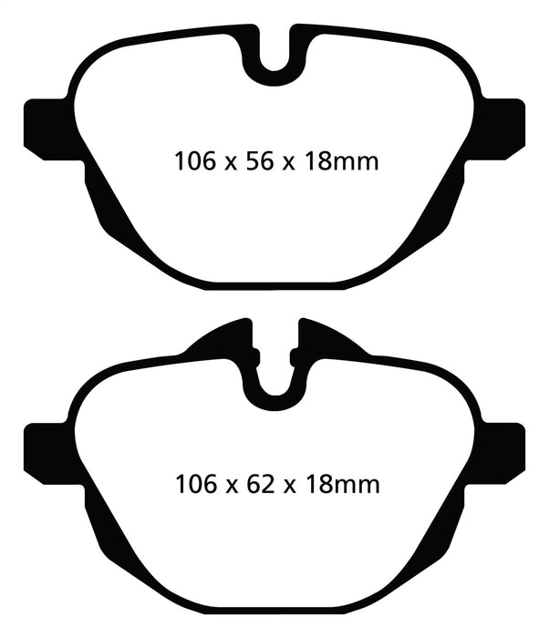 EBC Brakes DP22047 Greenstuff 2000 Series Sport Brake Pads - Truck Part Superstore