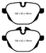 EBC Brakes DP22047 Greenstuff 2000 Series Sport Brake Pads - Truck Part Superstore