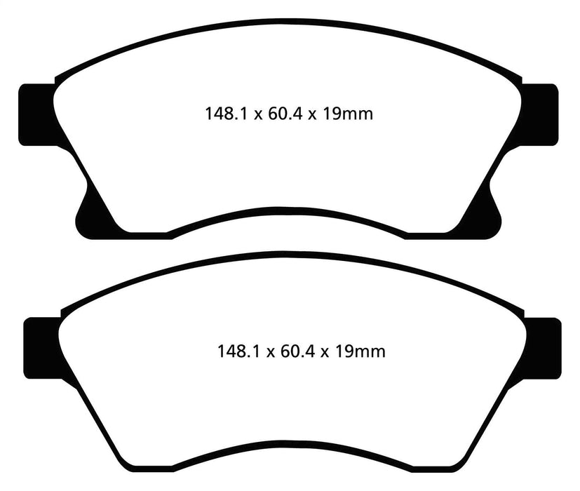 EBC Brakes DP22065 Greenstuff 2000 Series Sport Brake Pads - Truck Part Superstore