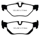 EBC Brakes DP22069 Greenstuff 2000 Series Sport Brake Pads - Truck Part Superstore