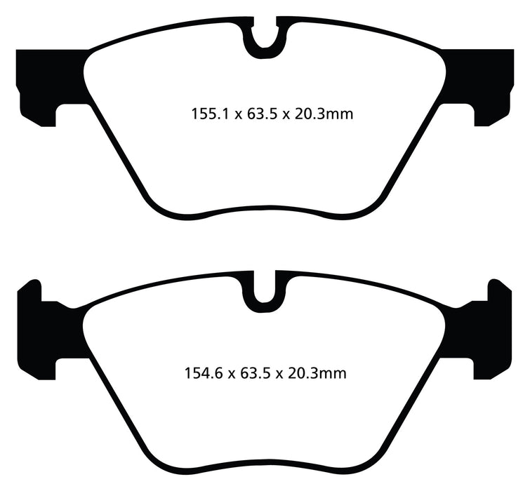 EBC Brakes DP22088 Greenstuff 2000 Series Sport Brake Pads - Truck Part Superstore