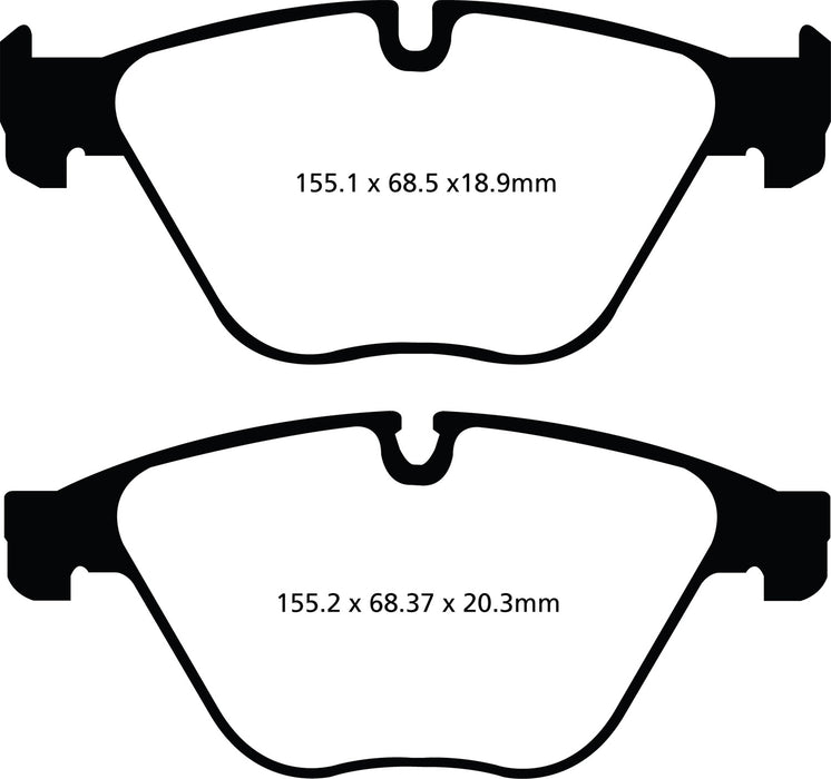EBC Brakes DP22103 Greenstuff 2000 Series Sport Brake Pads - Truck Part Superstore