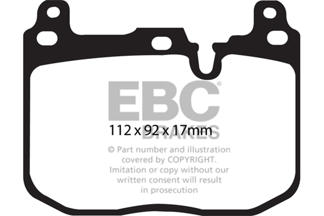 EBC Brakes DP22130 Greenstuff 2000 Series Sport Brake Pads - Truck Part Superstore