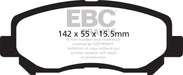 EBC Brakes DP22134 Greenstuff 2000 Series Sport Brake Pads - Truck Part Superstore