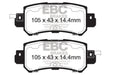 EBC Brakes DP22135 Greenstuff 2000 Series Sport Brake Pads - Truck Part Superstore