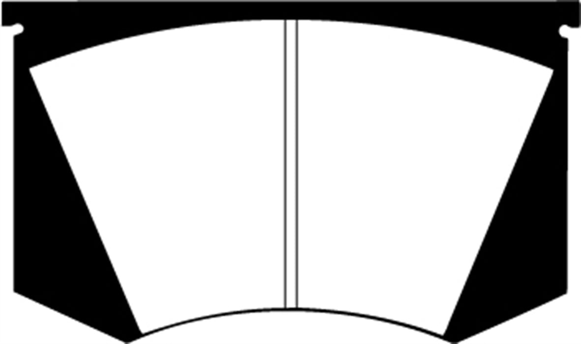 EBC Brakes DP2223 Greenstuff 2000 Series Sport Brake Pads; FMSI Pad No. D1167; - Truck Part Superstore