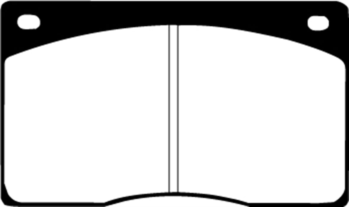 EBC Brakes DP2262 Greenstuff 2000 Series Sport Brake Pads - Truck Part Superstore
